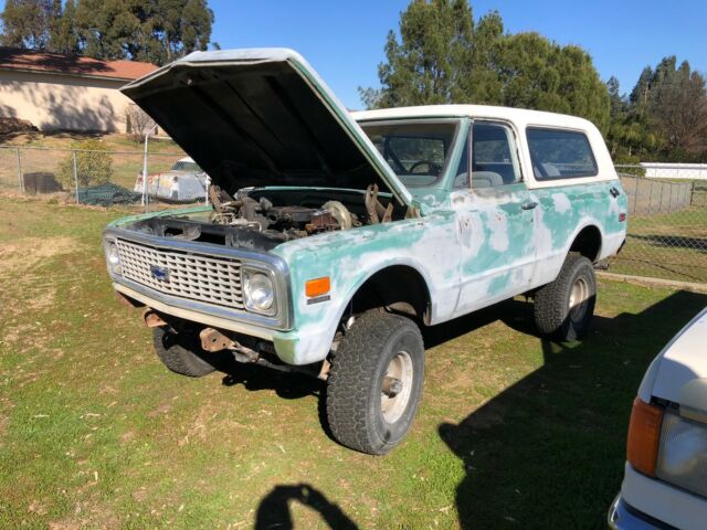 1972 Chevrolet Blazer Factory AC + Original SPID + Med Olive/Parchment - photo 3