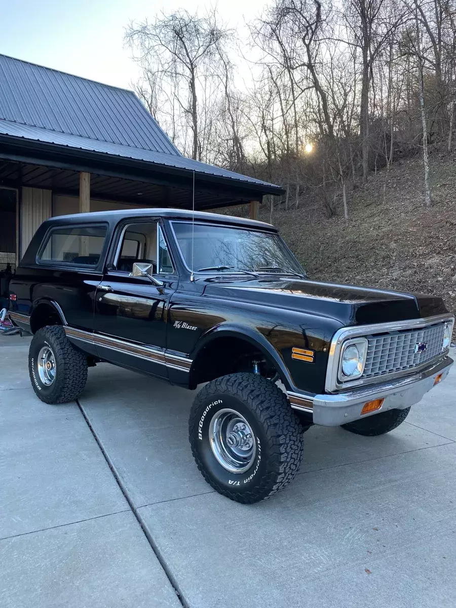 1972 Chevrolet Blazer Black CST 1972 Chevrolet Blazer CST