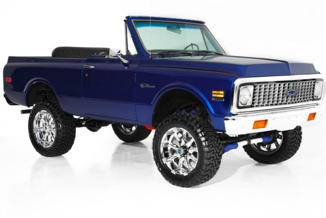 1972 Chevrolet Blazer Blue Metallic 383 Soft top Automatic Convertible 1972 Chevrolet Blazer Blue Metallic 383 Soft top