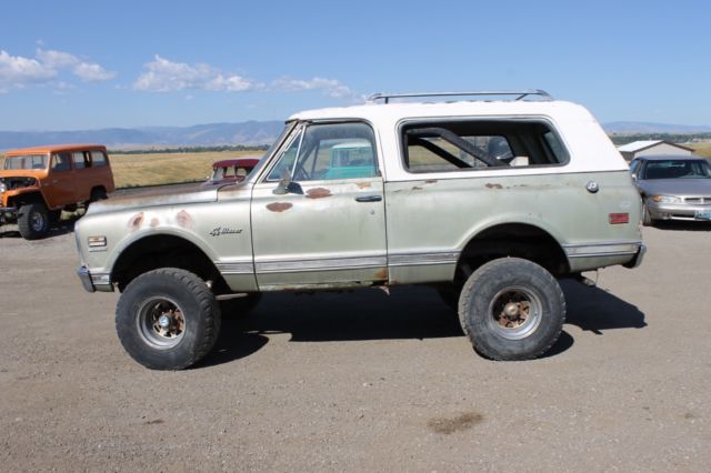 1972 Chevrolet Blazer, Cheyenne Package, Factory A/C, CST! 1972 Chevrolet Blazer