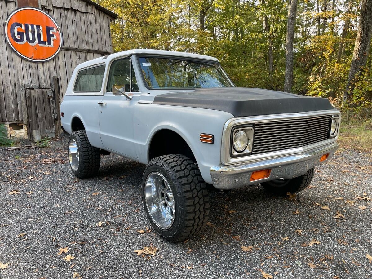 1972 Chevrolet Blazer Grey 4WD Automatic CST 4WD 1972 Chevrolet Blazer CST 4WD