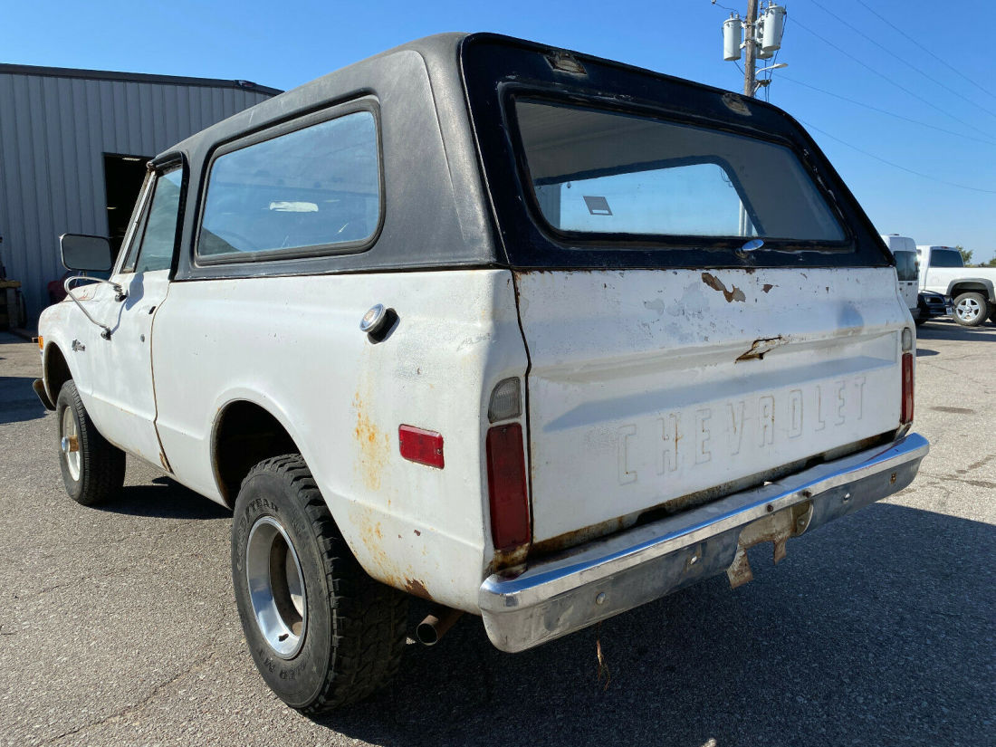 1972 Chevrolet Blazer K5 4x4, 350ci - Auto, Removable Top, White - photo 3