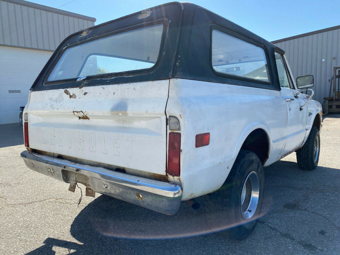 1972 Chevrolet Blazer K5 4x4, 350ci - Auto, Removable Top, White - photo 5