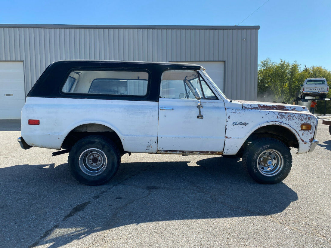 1972 Chevrolet Blazer K5 4x4, 350ci - Auto, Removable Top, White - photo 6