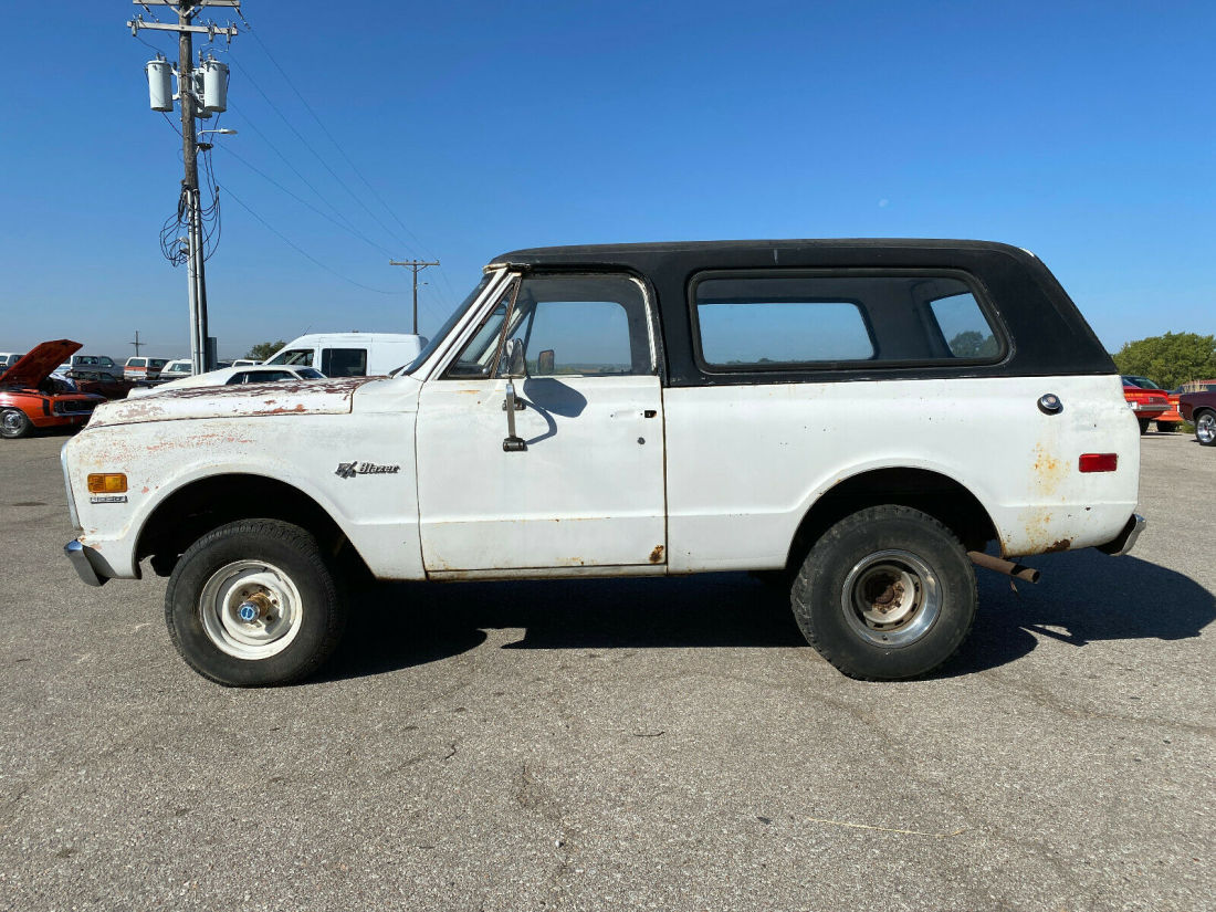 1972 Chevrolet Blazer K5 4x4, 350ci - Auto, Removable Top, White - photo 7