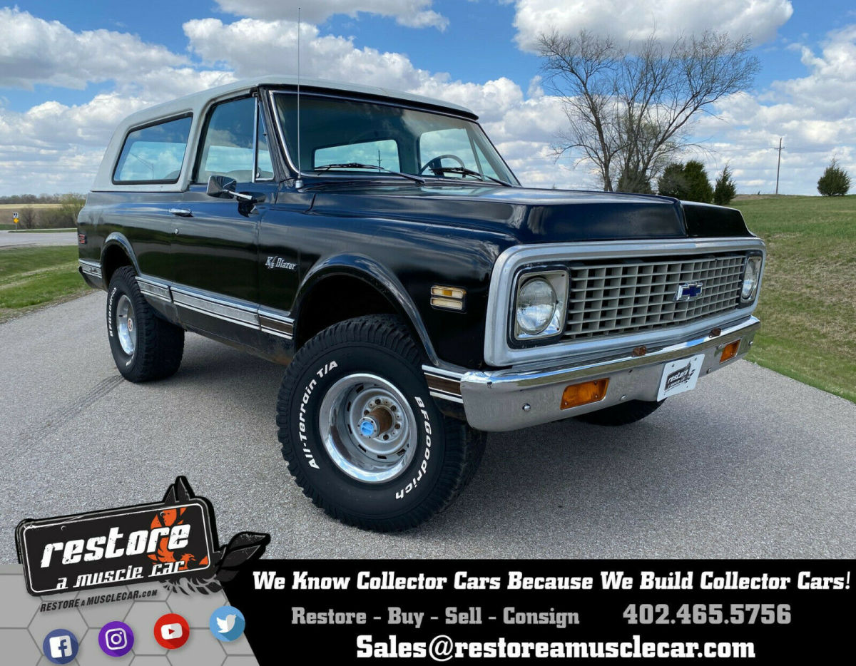 1972 Chevrolet Blazer K5 Cheyenne, 350ci-V8, Auto, 4x4, 68k miles, Black 1972 Chevrolet Blazer K5 Cheyenne, 350ci-V8, Auto, 4x4, 68k miles, Black