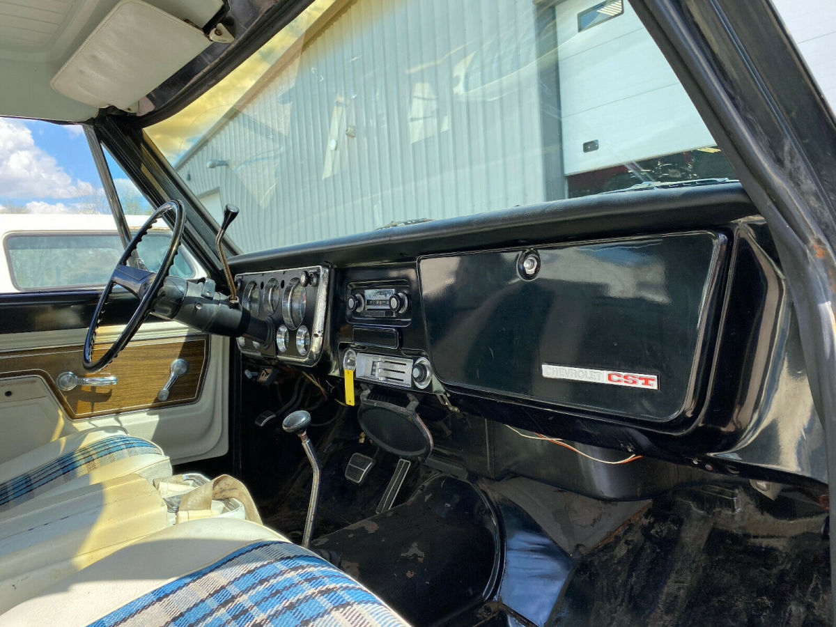 1972 Chevrolet Blazer K5 Cheyenne, 350ci-V8, Auto, 4x4, 68k miles, Black - photo 12