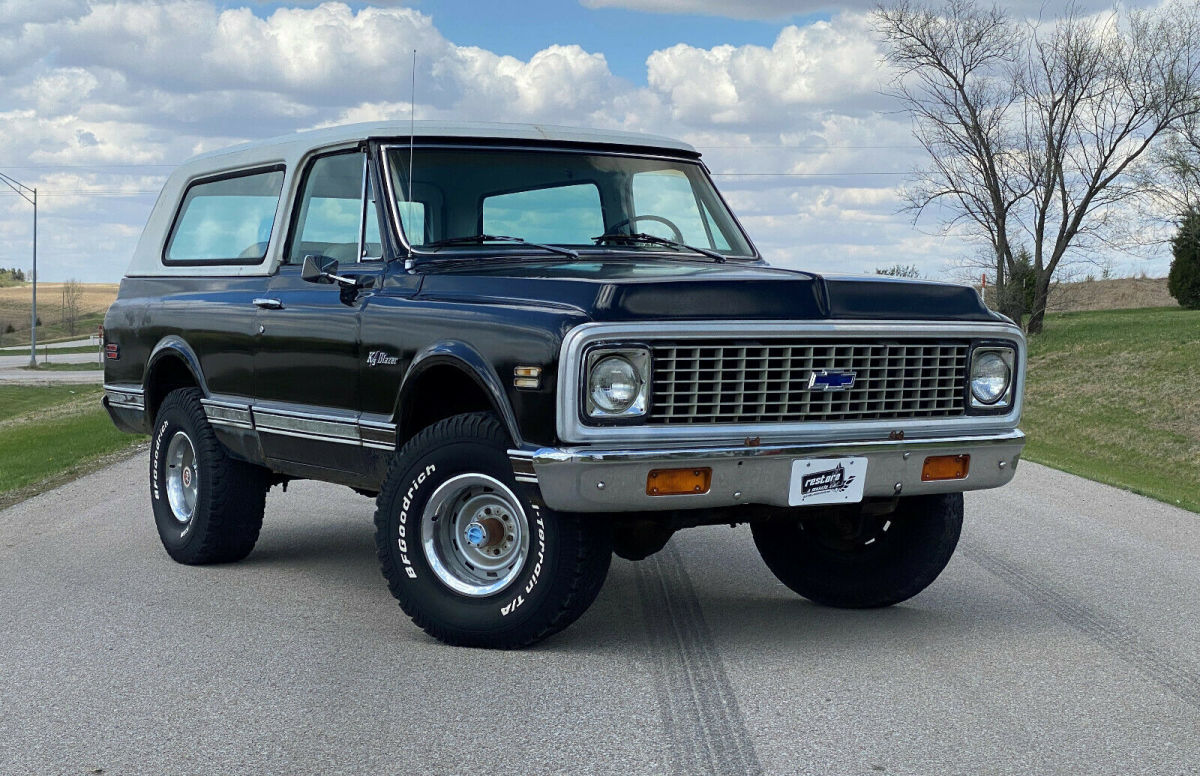 1972 Chevrolet Blazer K5 Cheyenne, 350ci-V8, Auto, 4x4, 68k miles, Black - photo 2