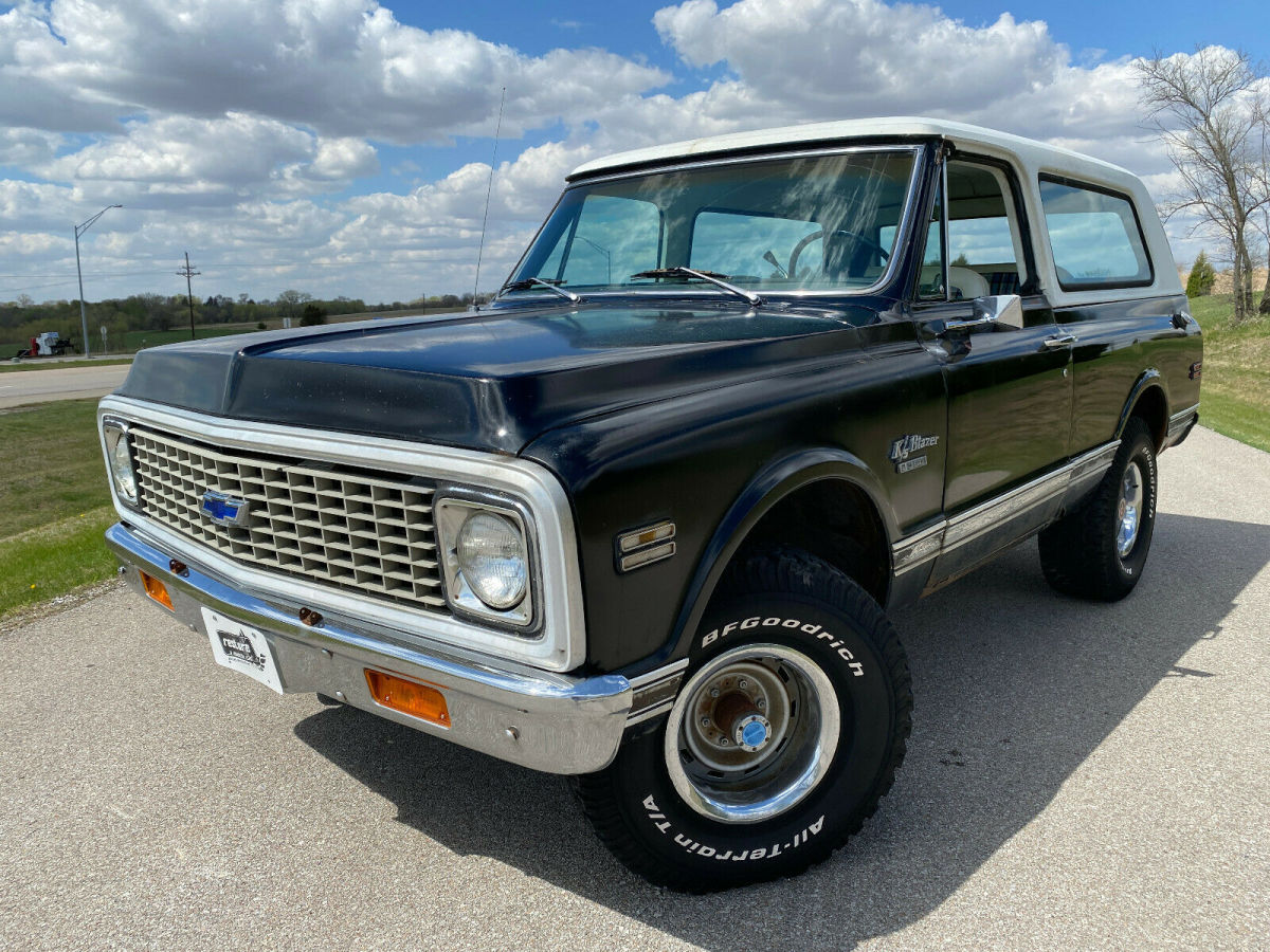 1972 Chevrolet Blazer K5 Cheyenne, 350ci-V8, Auto, 4x4, 68k miles, Black - photo 4