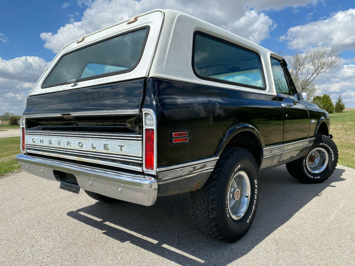1972 Chevrolet Blazer K5 Cheyenne, 350ci-V8, Auto, 4x4, 68k miles, Black - photo 7