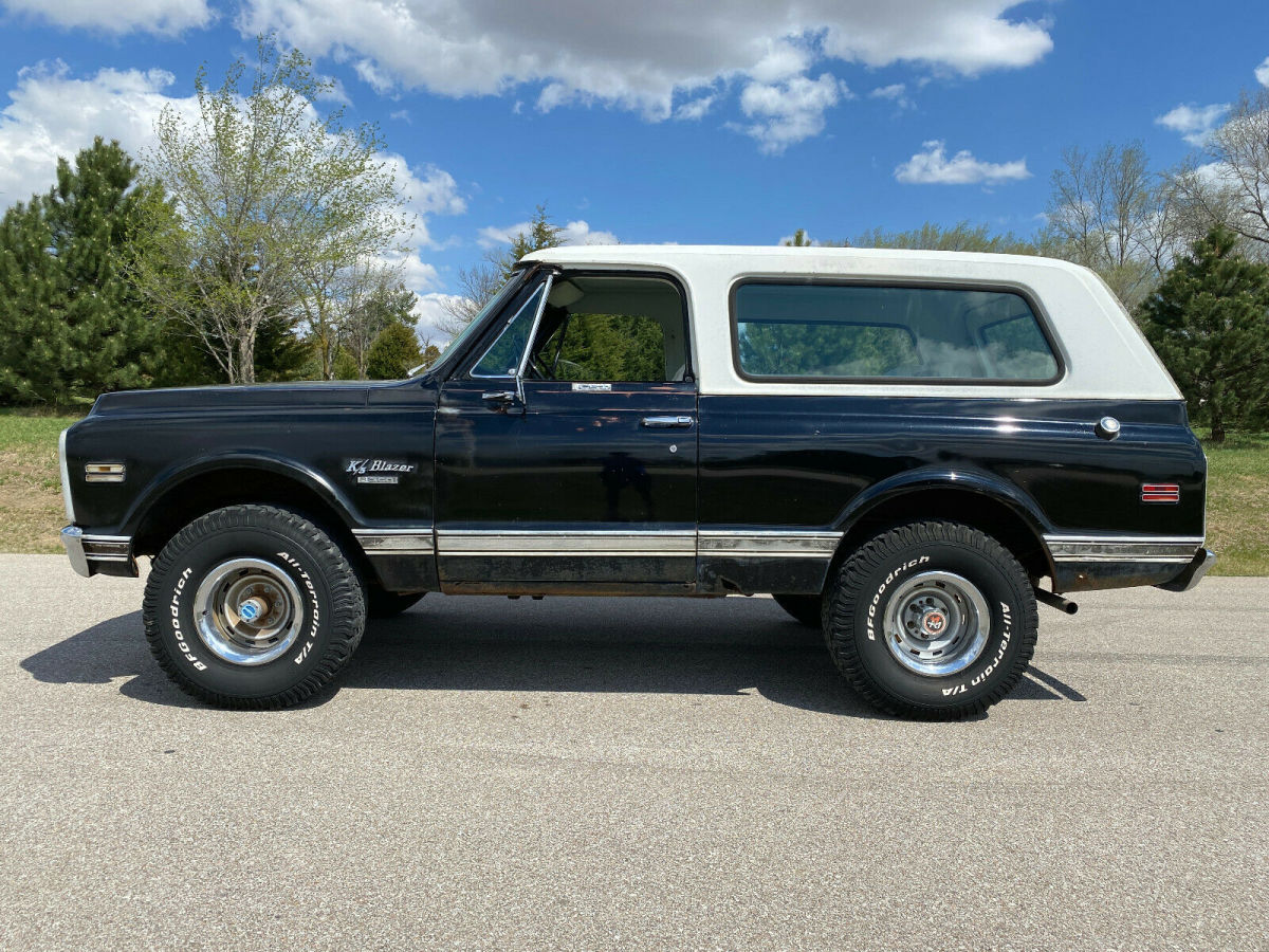 1972 Chevrolet Blazer K5 Cheyenne, 350ci-V8, Auto, 4x4, 68k miles, Black - photo 9