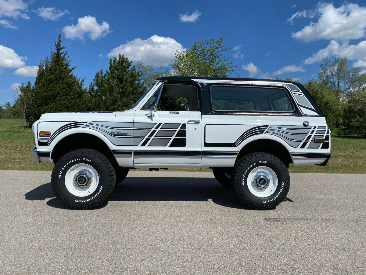 1972 Chevrolet Blazer K5 Cheyenne Feathers Graphics, 4x4 - 350 V8, Auto - photo 12