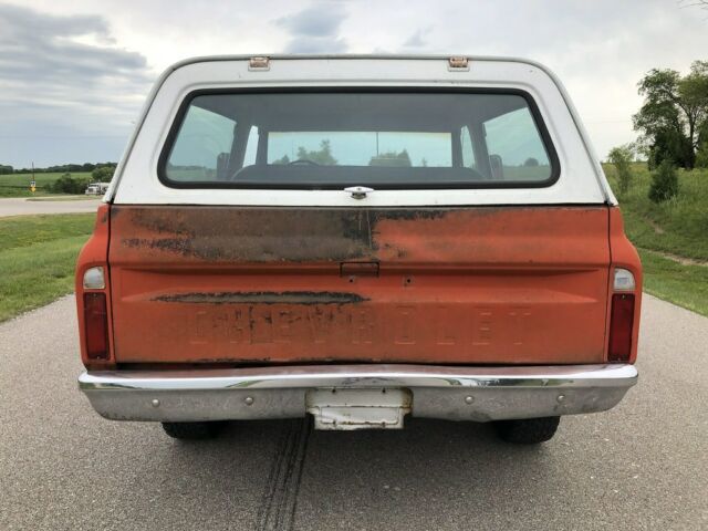 1972 Chevrolet Blazer K5 Cheyenne, Orange, 350ci, 4 Speed, Wyoming Truck - photo 6