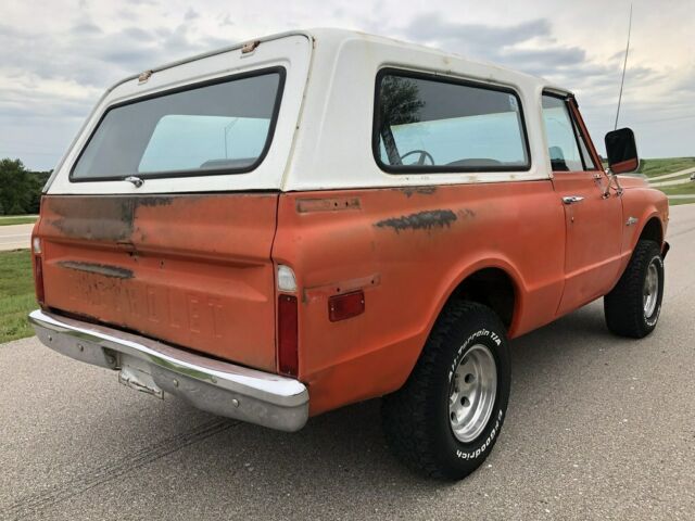 1972 Chevrolet Blazer K5 Cheyenne, Orange, 350ci, 4 Speed, Wyoming Truck - photo 7