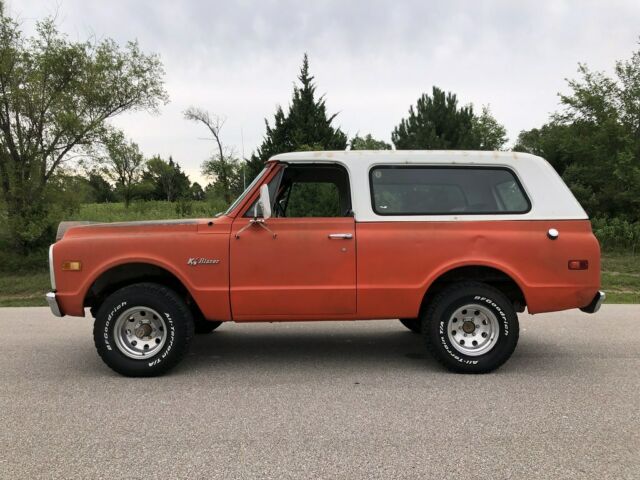 1972 Chevrolet Blazer K5 Cheyenne, Orange, 350ci, 4 Speed, Wyoming Truck - photo 9