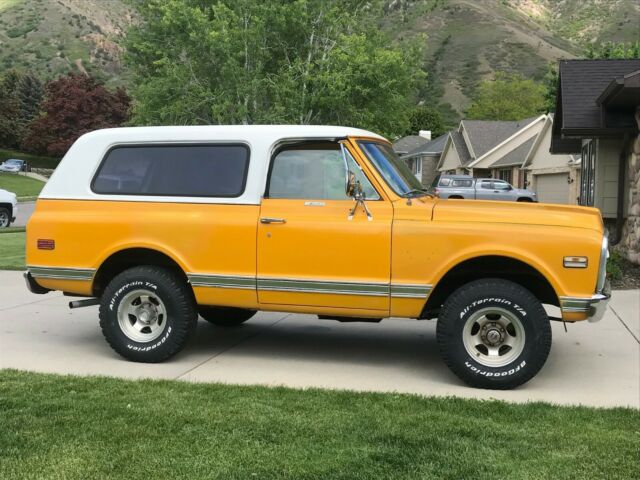 1972 Chevrolet Blazer K5 CST Cheyenne Equipment 1972 Chevrolet Blazer CST K5