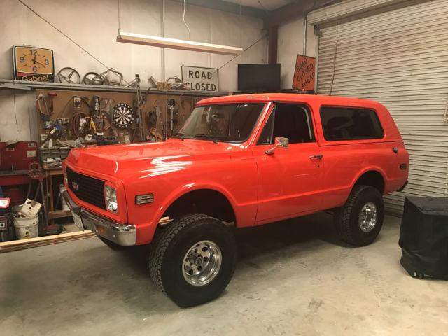 1972 Chevrolet Blazer K5 CST FRAME OFF RESTORATION 1972 Chevrolet Blazer K5 CST FRAME OFF RESTORATION
