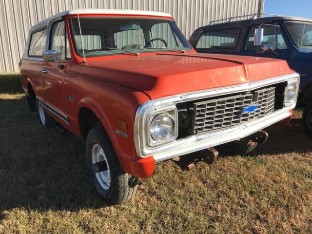 1972 Chevrolet Blazer K5 - Orange - 350 V8, Automatic, Complete and Unmolested 1972 Chevrolet Blazer