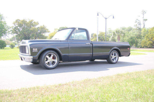 1972 CHEVROLET C-10 400 SBC CLASSIC PICKUP TRUCK LONG BED EDELBROCK MSD JEGS 1972 Chevrolet C-10