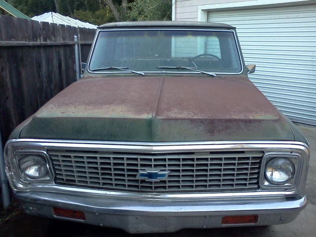 1972 Chevrolet c-10 Cheyenne Short bed Fleetside 1972 Chevrolet C-10 Cheyenne