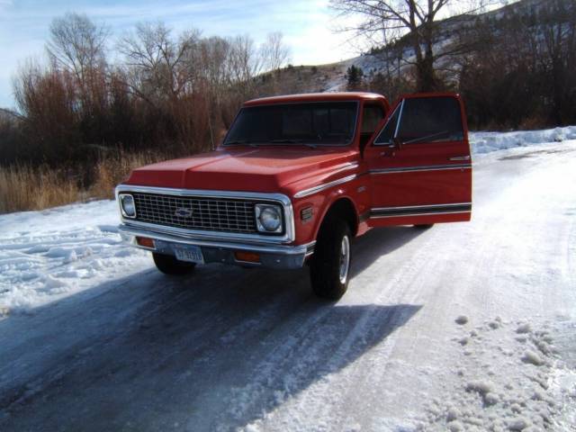 1972 Chevrolet C-10 Cheyenne short wide bed 4X4 RARE RARE 1972 Chevrolet C-10 swb 4x4