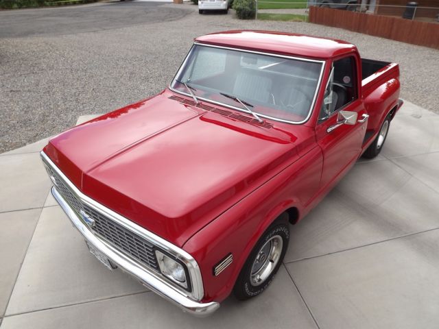 1972 CHEVROLET C-10 C/K 1500 SHORTBED STEPSIDE FRAMEOFF NEW 350 V8 4 BOLT BUILT 1972 Chevrolet C/K Pickup 1500 C-10 C/K