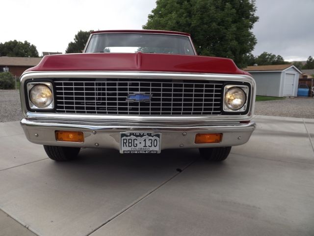 1972 CHEVROLET C-10 SHORT BOX PICK UP 1/2 TON STEPSIDE 350 FRAMEOFF C/K 71 73 1972 Chevrolet C-10 SHORTBED C-10