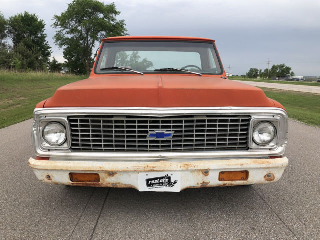 1972 Chevrolet C-10 Shortbox, 6 cyl 3 Spd - 75k miles, Runs & Drives - photo 10