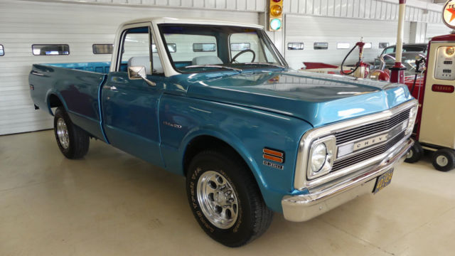 1972 Chevrolet C-20 1028 Miles Blue Pickup 355 Manual 4-Speed 1972 Chevrolet Other Pickups --