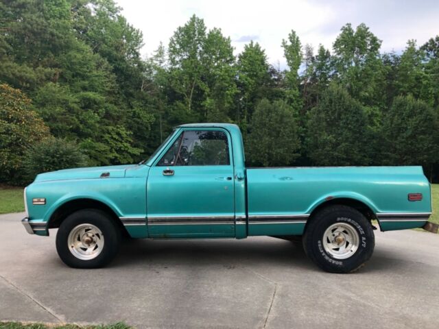 1972 Chevrolet C10 Cheyenne-10 Factory Big Block 400 V8 truck SWB pick up truck 1972 Chevrolet C-10 Cheyenne