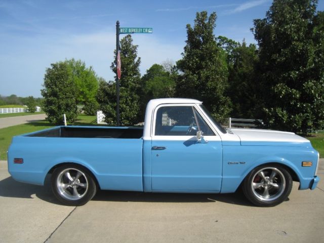 1972 Chevrolet C10 custom single cab short bed NICE 1972 Chevrolet C-10 C10 Short Bed Custom