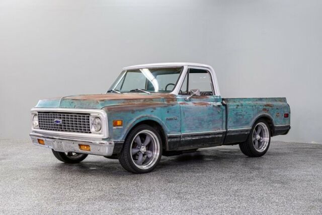 1972 Chevrolet C10 Patina 8211 Miles Green Patina/White Pickup Truck 350 Crate 3 1972 Chevrolet C-10 Patina