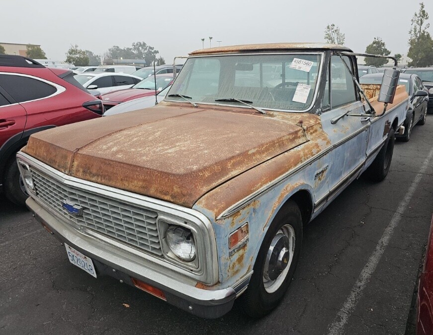 1972 Chevrolet C/K Pickup 1500 2WD Reg Cab 133.6" Work Truck - photo 12