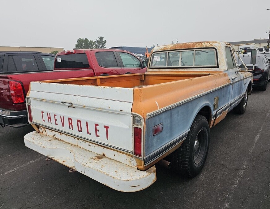 1972 Chevrolet C/K Pickup 1500 2WD Reg Cab 133.6" Work Truck - photo 2