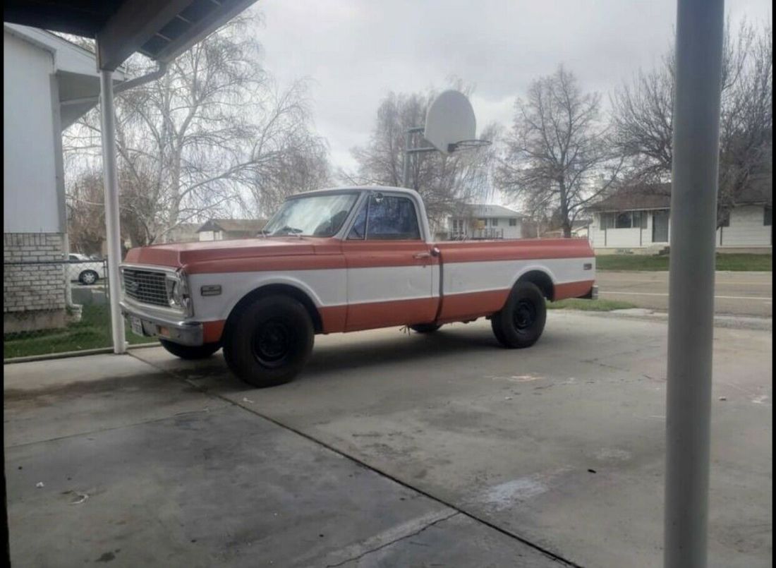 1972 Chevrolet C20/K20 Pickup Orange RWD Automatic 1972 Chevrolet C20/K20