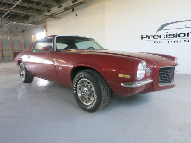 1972 Chevrolet Camaro SS Z27 with a RS Enduro Nose Split Bumper Driver Project 1972 Chevrolet Camaro SS w/ RS split Bumper Front End
