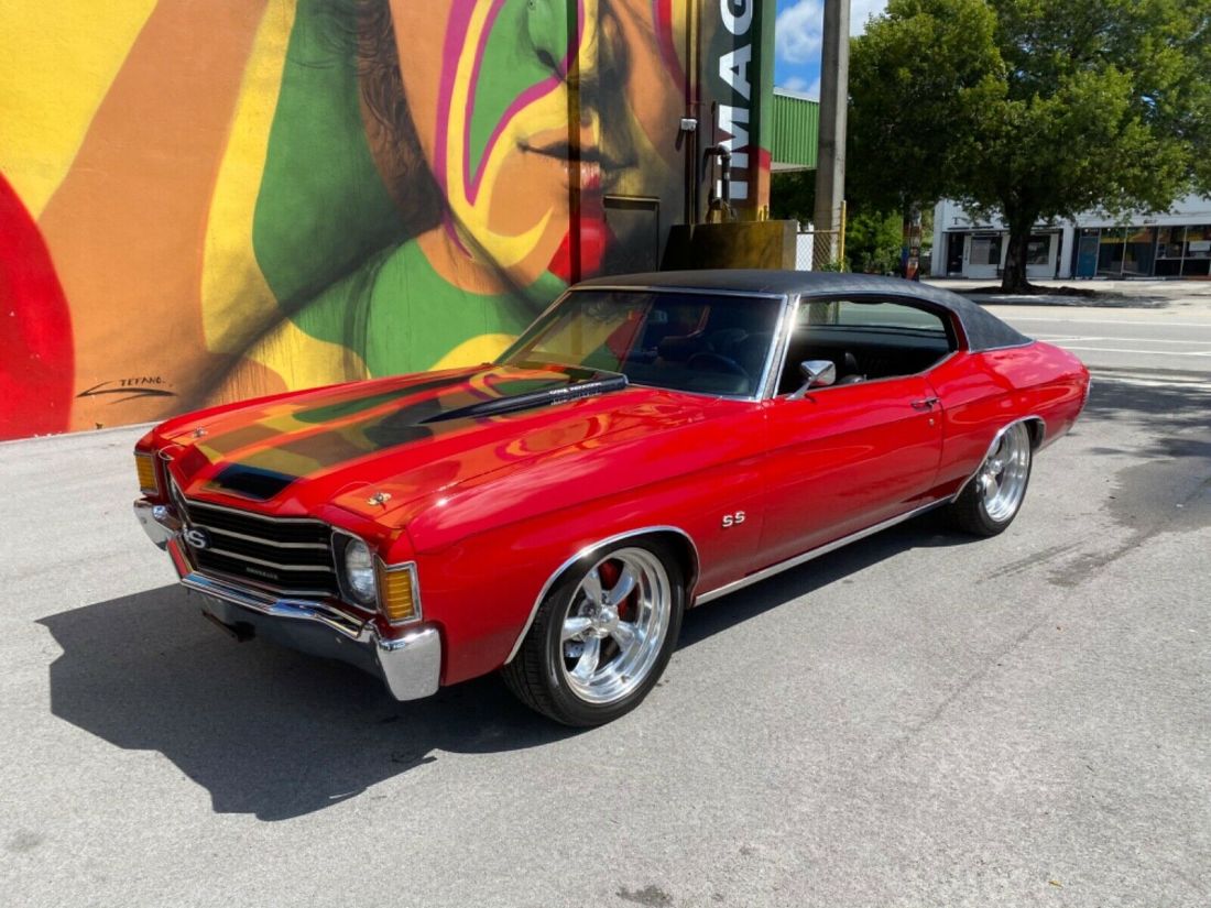 1972 CHEVROLET CHEVELLE 468 BIG BLOCK RESTORED 4 WHEEL DISK BRAKES NO RESERVE 1972 Chevrolet Chevelle
