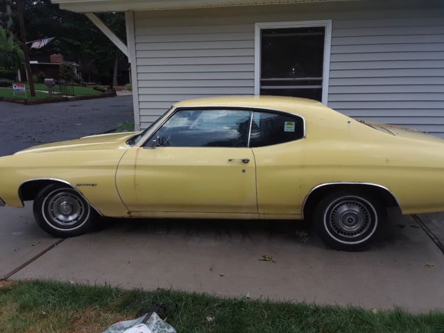 1972 Chevrolet Chevelle Barn Find No Rust or Dents Runs Great!!! 1972 Chevrolet Chevelle