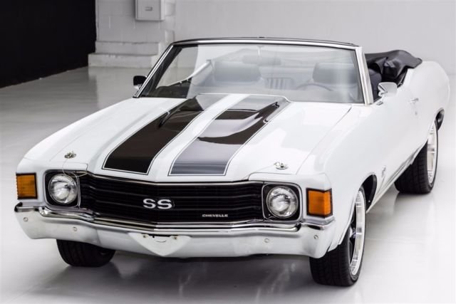 1972 Chevrolet Chevelle Convertible 454 SS Options - photo 10