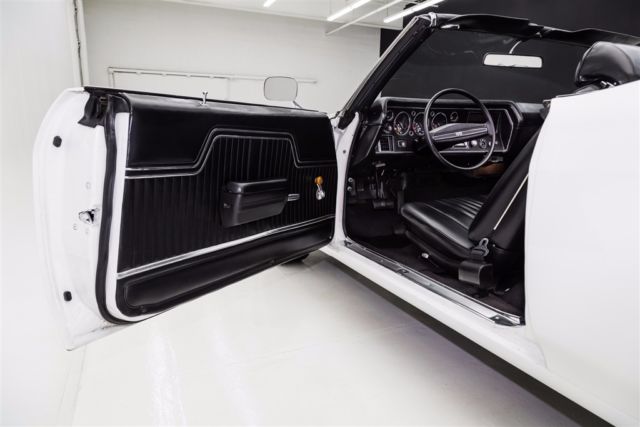 1972 Chevrolet Chevelle Convertible 454 SS Options - photo 12