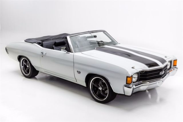 1972 Chevrolet Chevelle Convertible 454 SS Options - photo 3