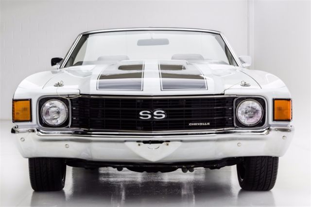 1972 Chevrolet Chevelle Convertible 454 SS Options - photo 4