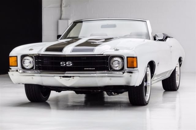 1972 Chevrolet Chevelle Convertible 454 SS Options - photo 9