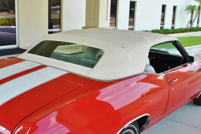 1972 Chevrolet Chevelle Convertible SS Tribute 350 V8 Bucket Seats PS PB - photo 12
