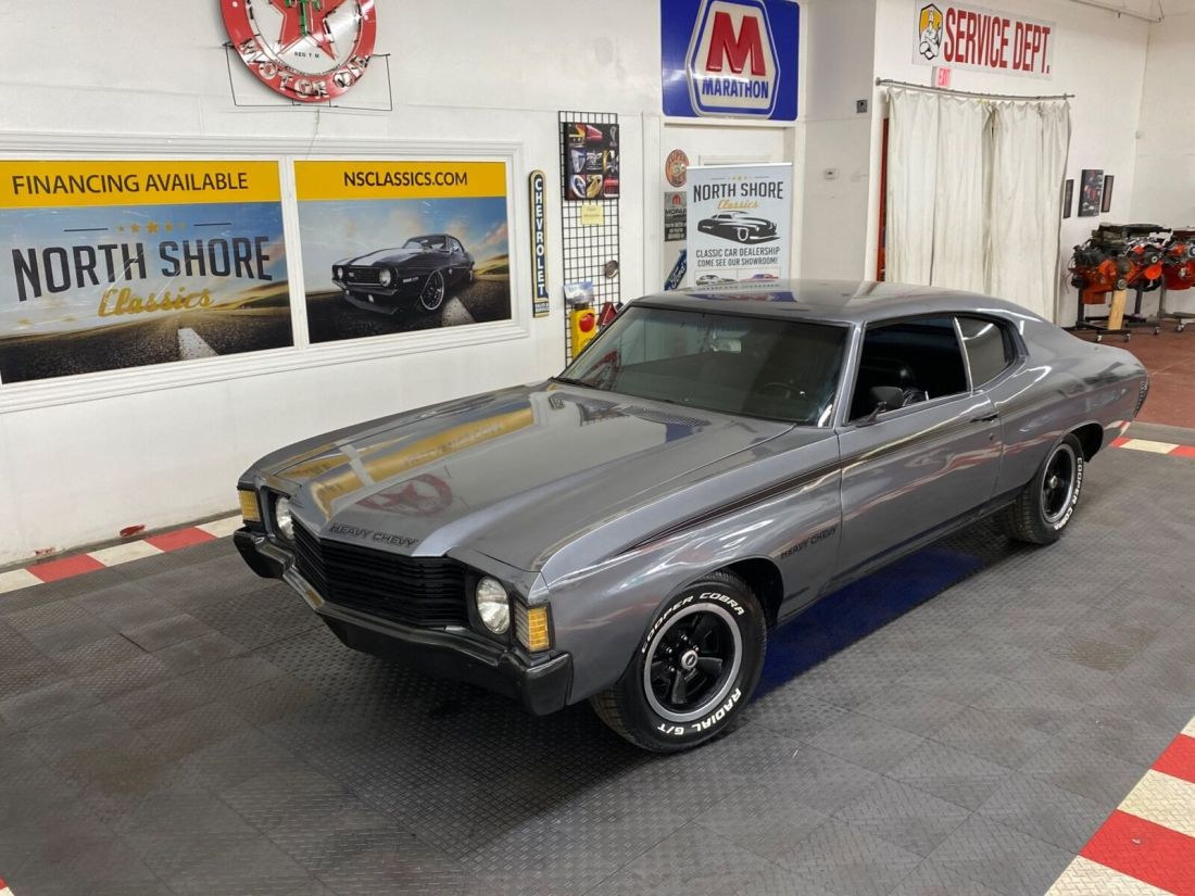1972 Chevrolet Chevelle, Gray with 78,808 Miles available now! 1972 Chevrolet Chevelle Heavy Chevy Tribute - SEE VIDEO -