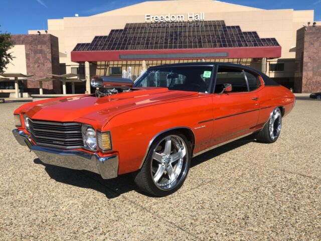 1972 Chevrolet Chevelle Malibu Wieland Blown SBC Engine Staggered Lexani No Res 1972 Chevrolet Chevelle Malibu
