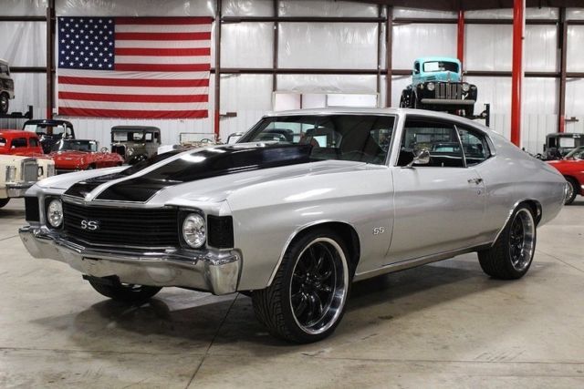 1972 Chevrolet Chevelle SS 88535 Miles Silver Coupe 454 V8 Automatic 1972 Chevrolet Chevelle SS