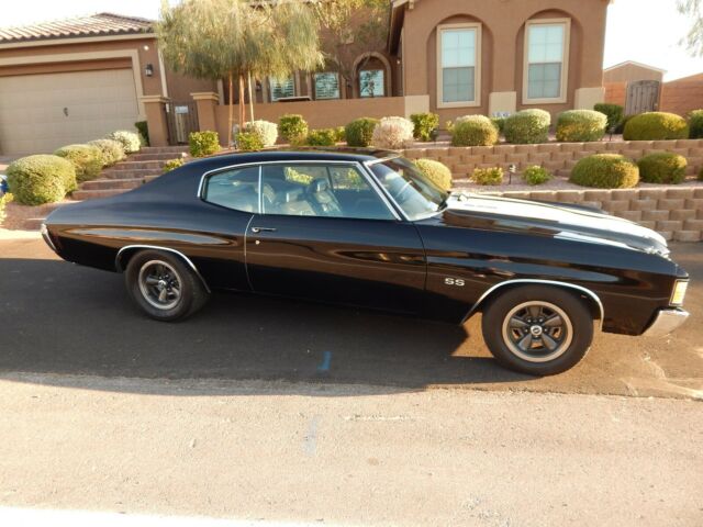 1972 Chevrolet Chevelle SS BLACK ON BLACK NUMBER MATCHING 402 BIG BLOCK 1972 Chevrolet Chevelle SS