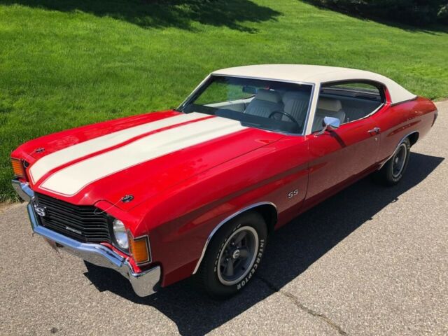 1972 CHEVROLET CHEVELLE SS COUPE RED 402CI 4/SPEED REAL U CODE 1972 Chevrolet Chevelle --