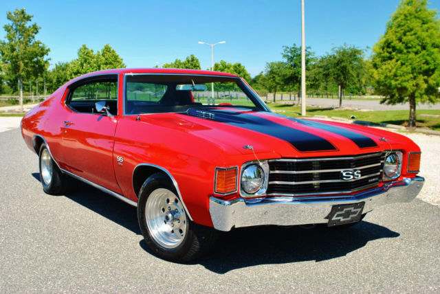 1972 Chevrolet Chevelle SS Hotrod 454 V8 Power Steering Power Brakes Headers 1972 Chevrolet Chevelle SS Hotrod 454 V8